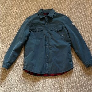 Eddie Bauer fleece lined button up
